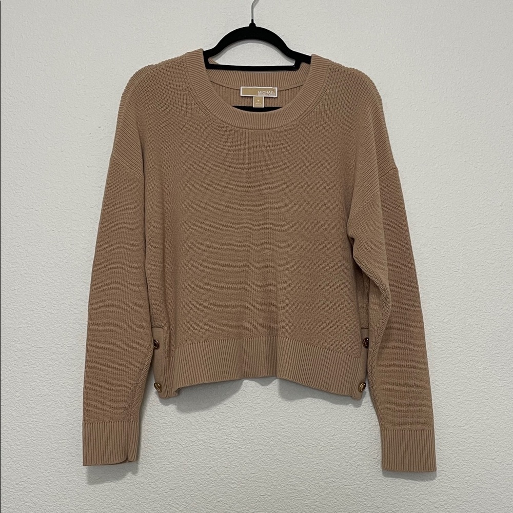 Micheal Kors Tan Sweater